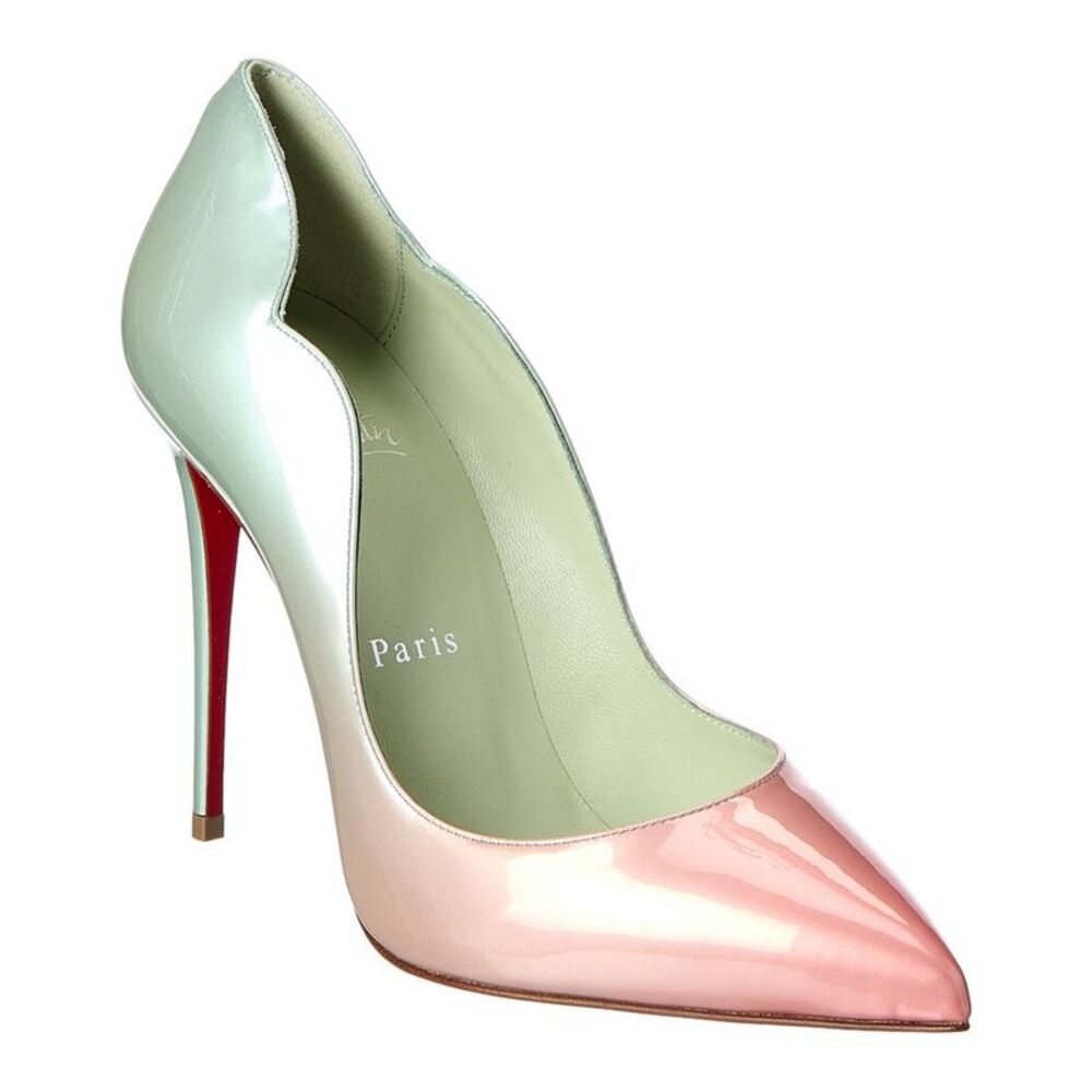 Christian Louboutin Hot Chick 100 Leather Pump, Pink